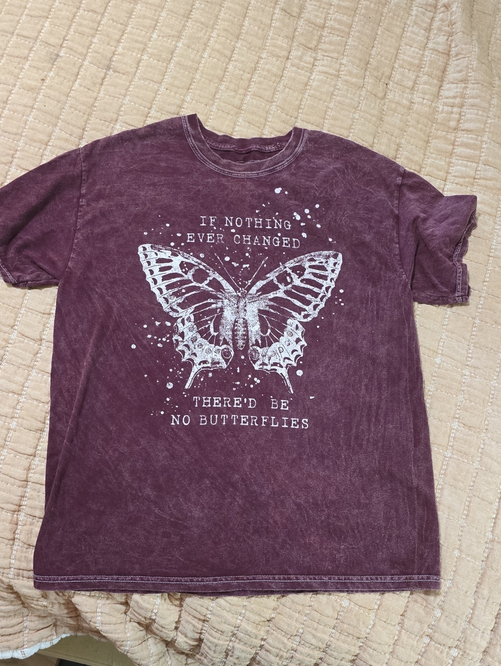 Full Tilt Burgundy Logo Cotton Tee